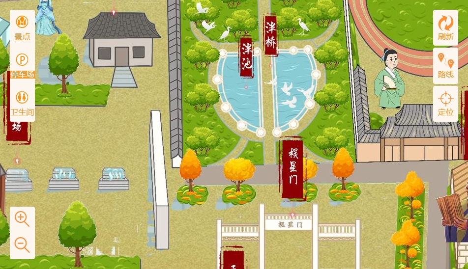 源汇手绘地图景区语音讲解导览系统：智慧景区建设的基石